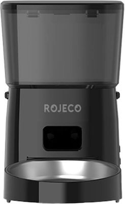 hranitor automat smart mancare pentru animale rojeco 2l versiune buton gonga