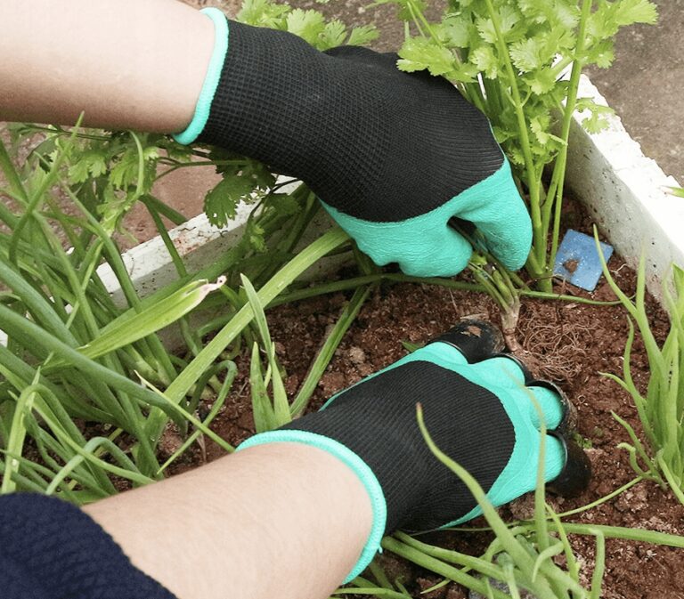 manusi de gradinarit pentru sapat si plantat marime universala verde 1