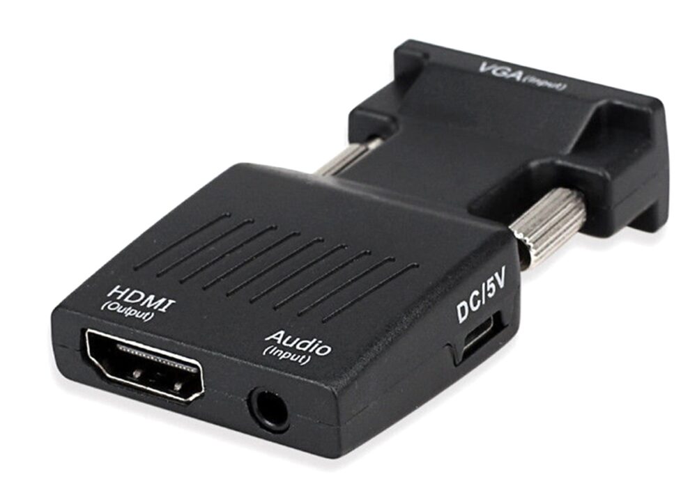 adaptor convertor hd38 de la vga d sub audio la hdmi gonga 1