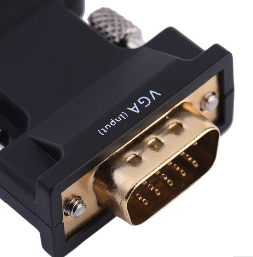 adaptor convertor hd38 de la vga d sub audio la hdmi gonga 3