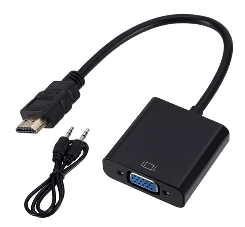 adaptor convertor hdmi la vga audio gonga 1