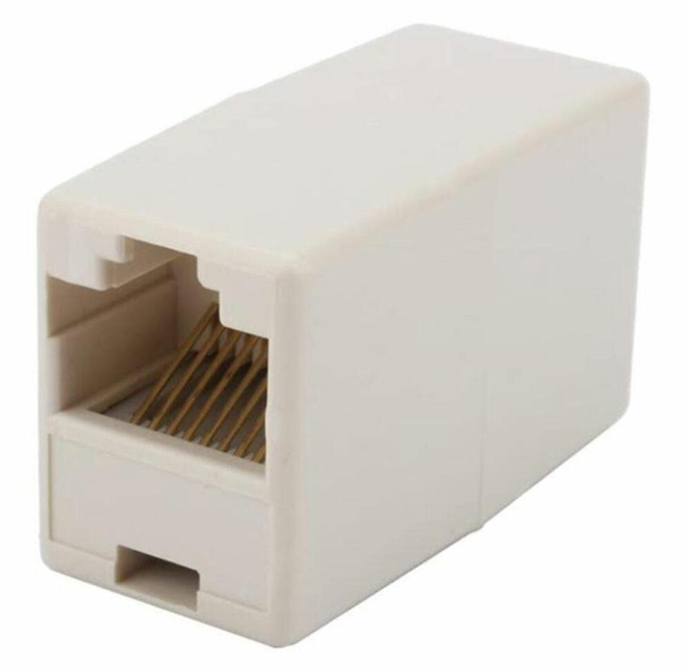 adaptor utp mama mama pentru mufa rj45 utp m m gonga 1