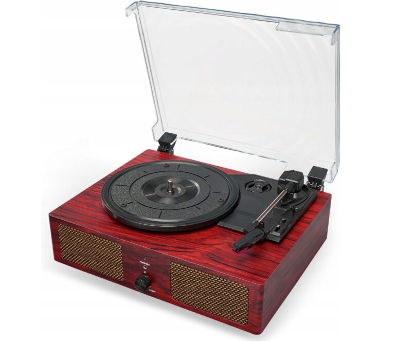 boxa portabila model gramofon bluetooth gonga