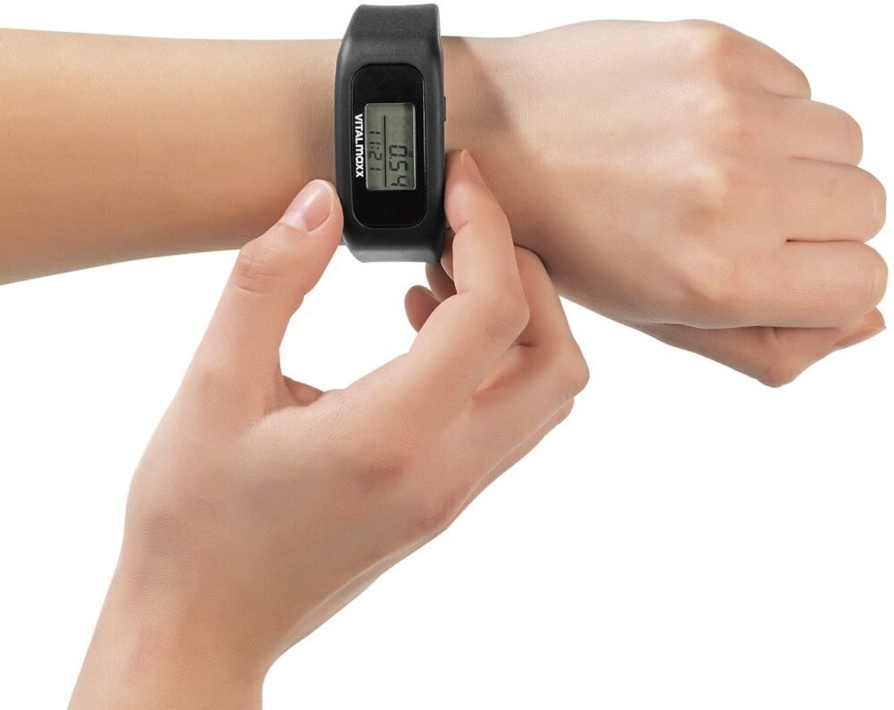 bratara fitness din silicon vitalmaxx negru resigilat 4