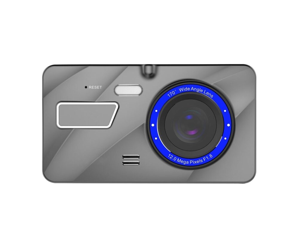 camera auto dubla 4 led argintiu 2
