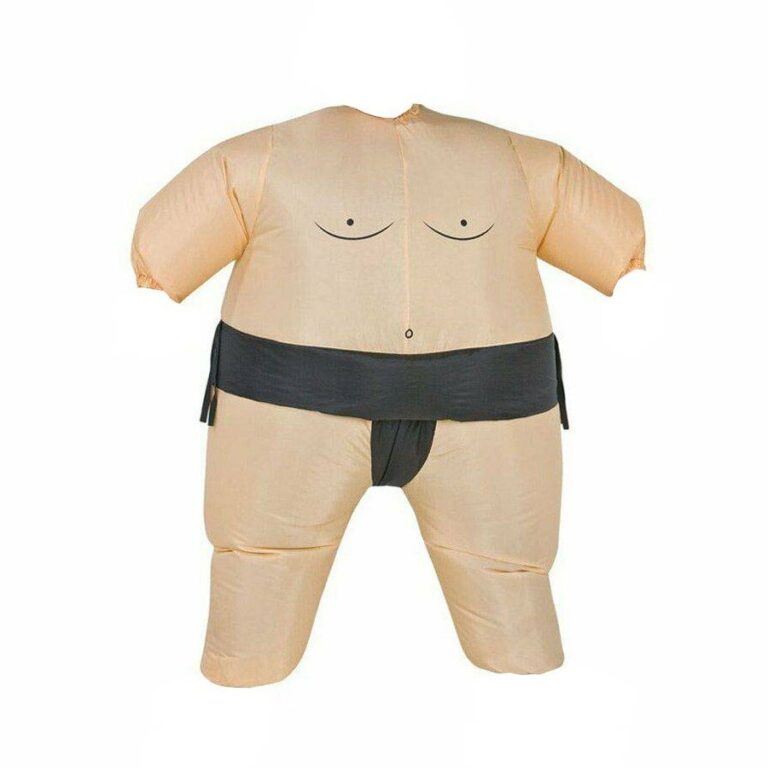 costum gonflabil sumo gonga crem