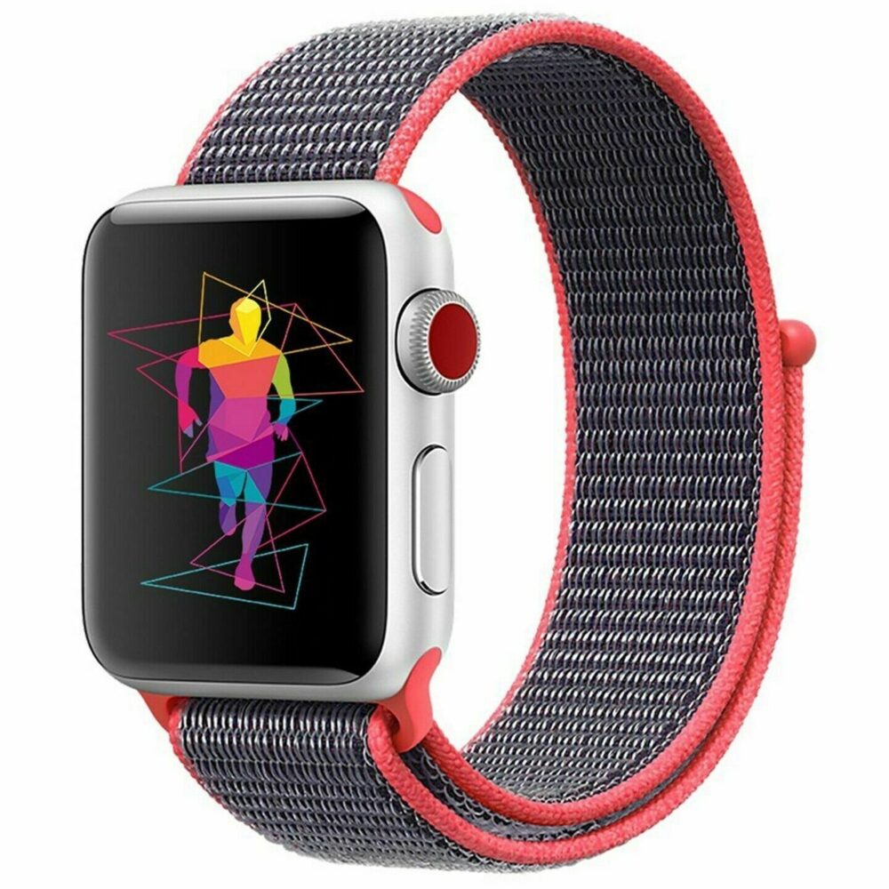 curea compatibila apple watch 4244mm nylon 1