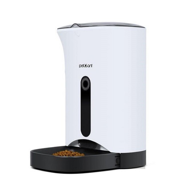 dispenser de mancare automat pf 102 pentru animale de companie 43 l alb 1