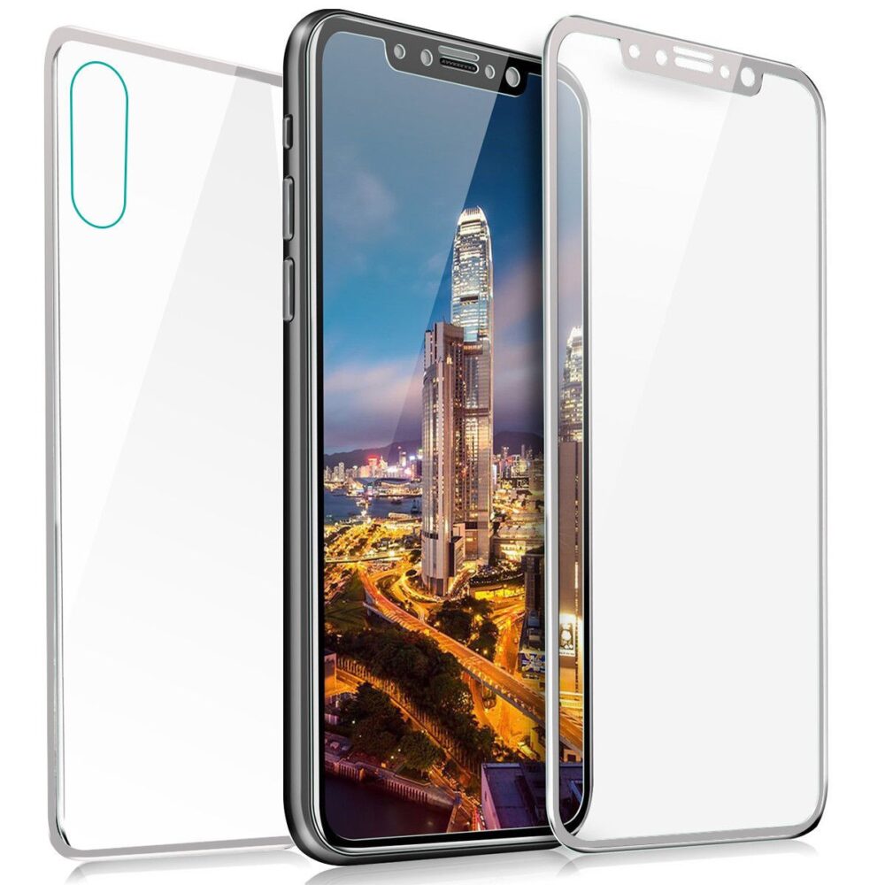 folie protectie din sticla pentru iphone x full cover 5