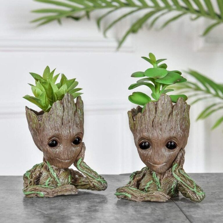 ghiveci de flori din plastic model groot 14x8 cm gonga 1