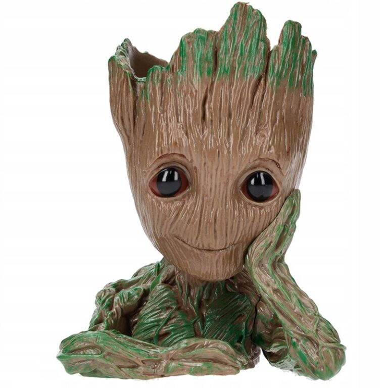 ghiveci de flori din plastic model groot 14x8 cm gonga