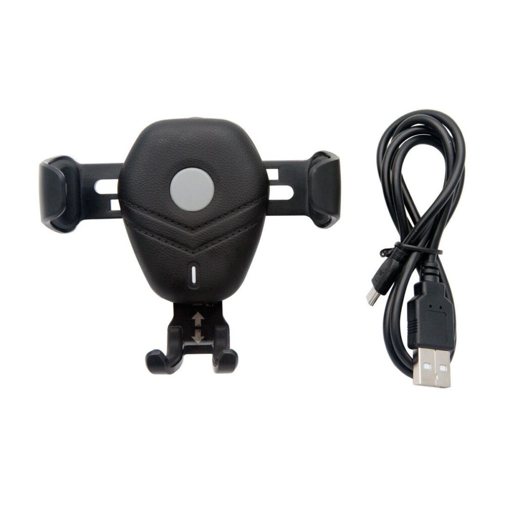 incarcator auto universal wireless negru gonga 2