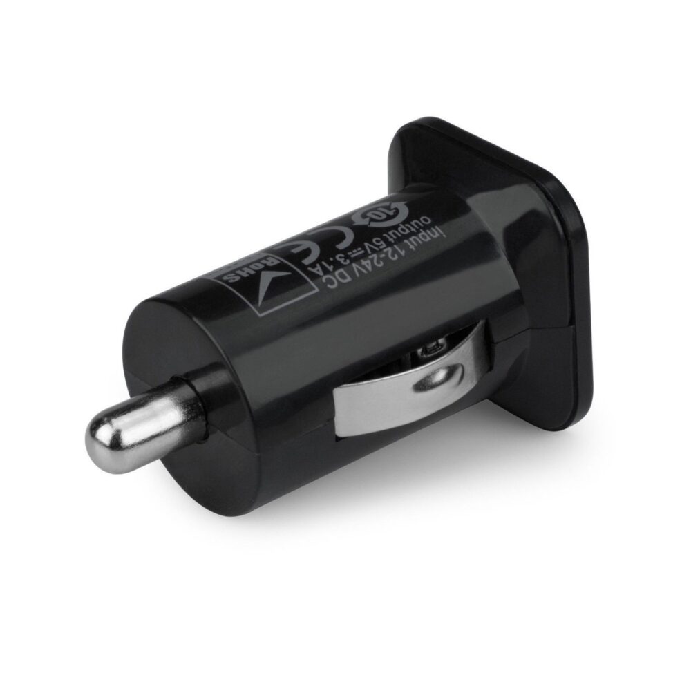 incarcator auto usams cablu incarcare iphone negru 1