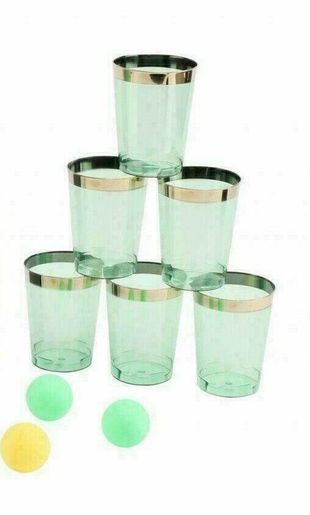 joc de baut gin fling pentru petreceri 16 piese verde 2