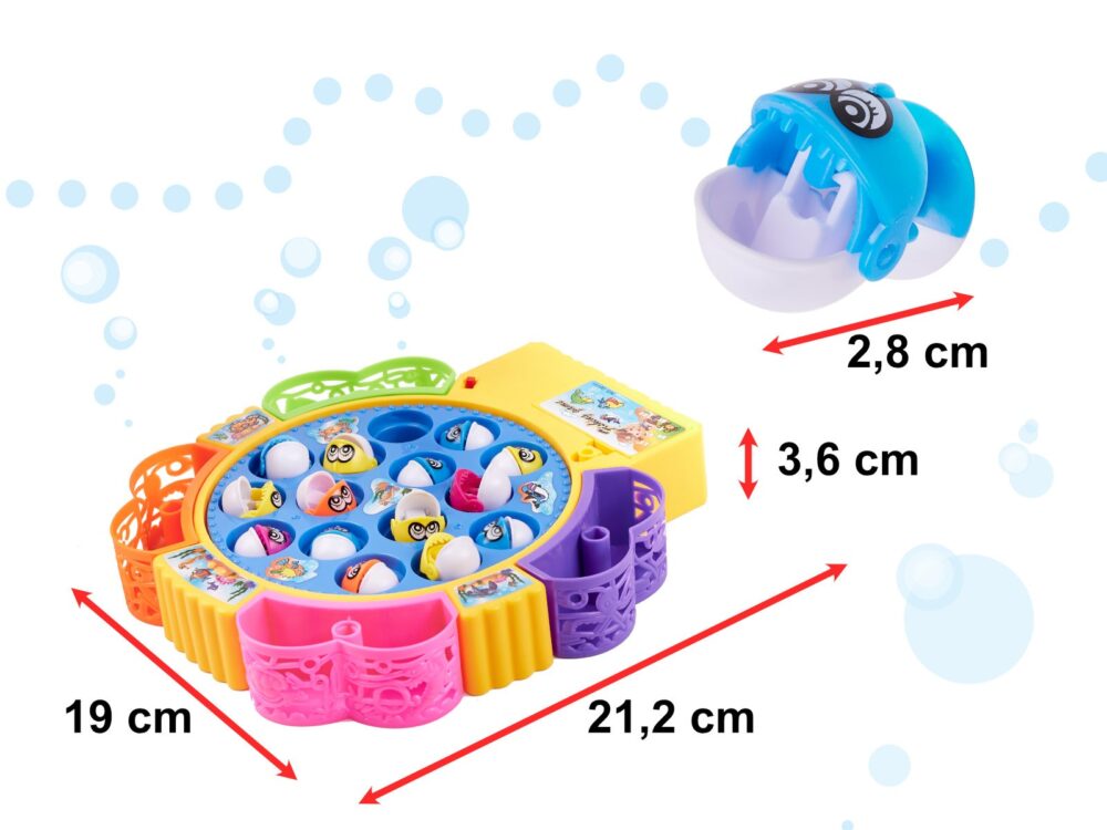 joc interactiv prinde pestele 15 pesti multicolor 2