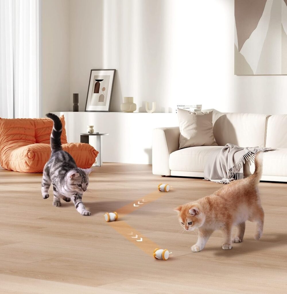 jucarie interactiva pentru pisici cheerble wicked mouse gonga 2