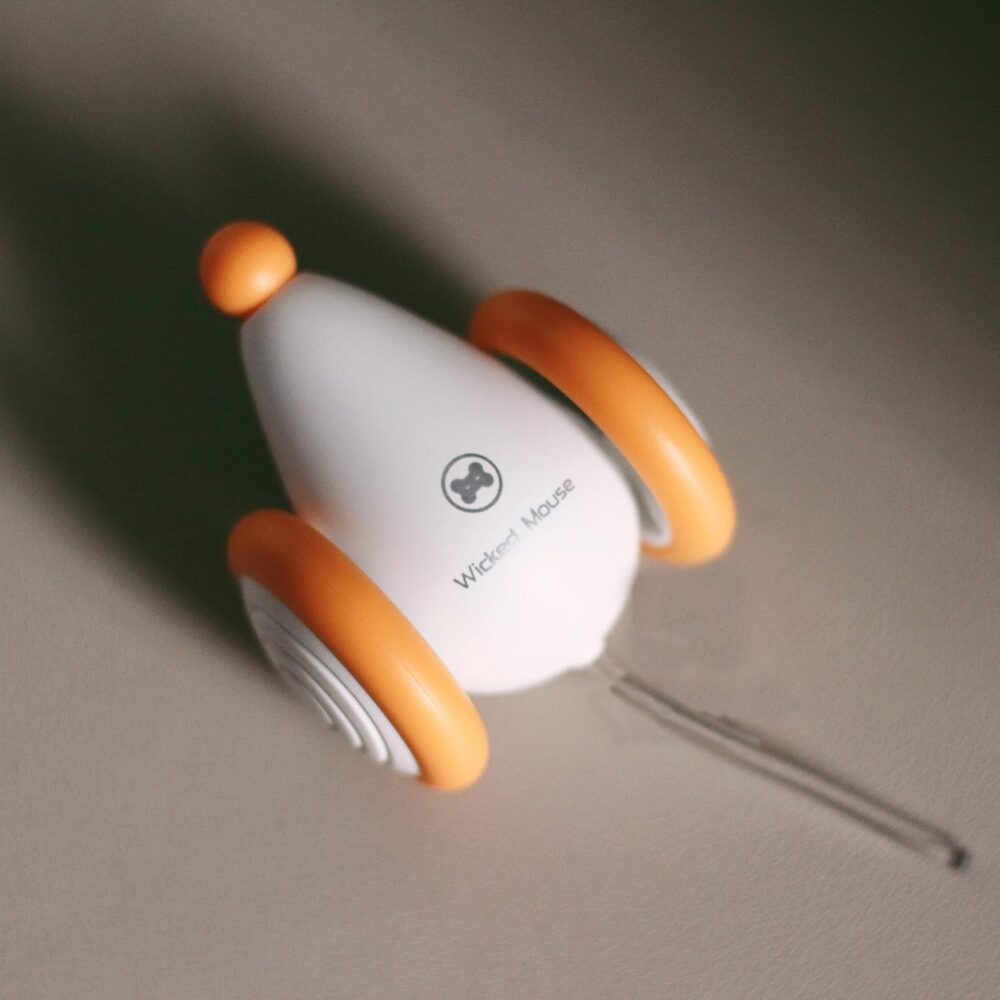jucarie interactiva pentru pisici cheerble wicked mouse gonga 4