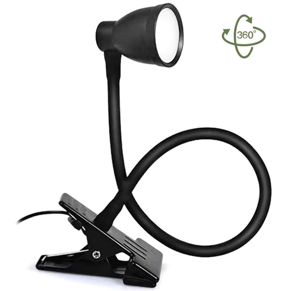 lampa de birou led echipata cu o clema convenabila pentru montarea pe masa usb gonga 4