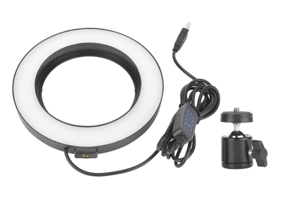lampa led ring light 16cm gonga 5