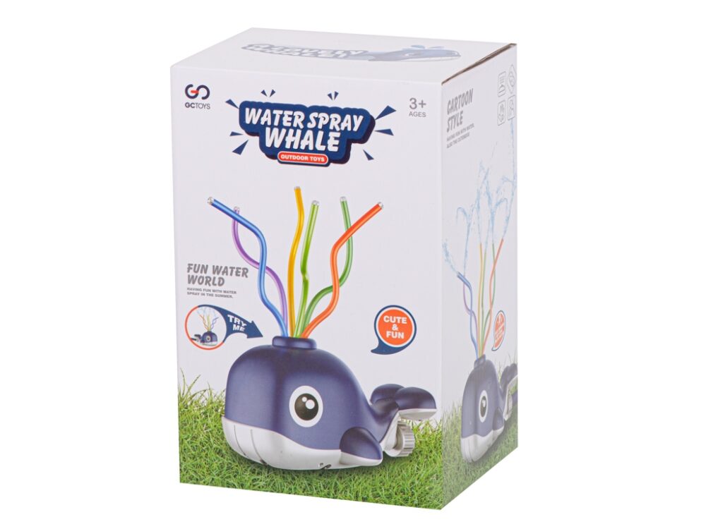 mini fantana de gradina tip balena pentru copii gonga 6