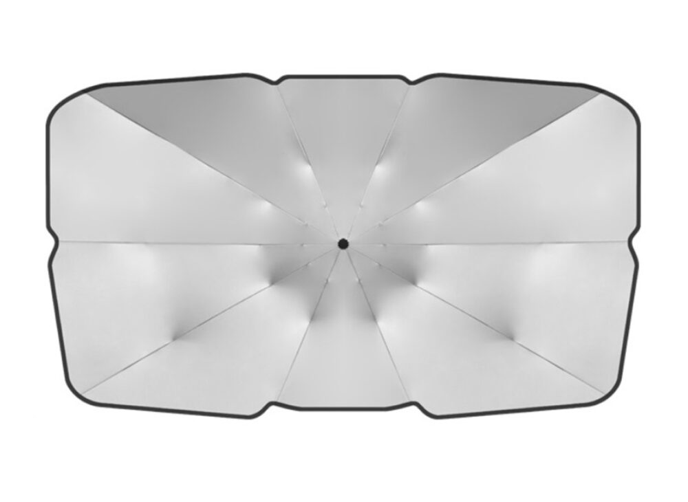 parasolar auto tip umbrela protejeaza impotriva radiatiilor solare universal 130x75 cm gonga