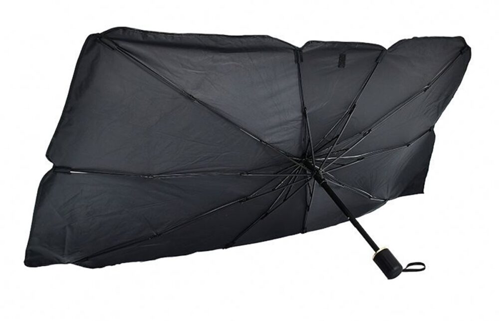 parasolar auto tip umbrela protejeaza impotriva radiatiilor solare universal 130x75 cm gonga 4