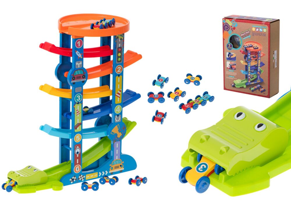 pista pentru masinute pe 7 nivele multicolor 1