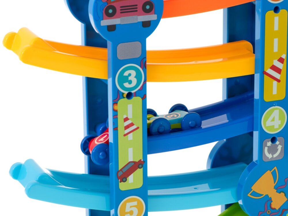 pista pentru masinute pe 7 nivele multicolor 6