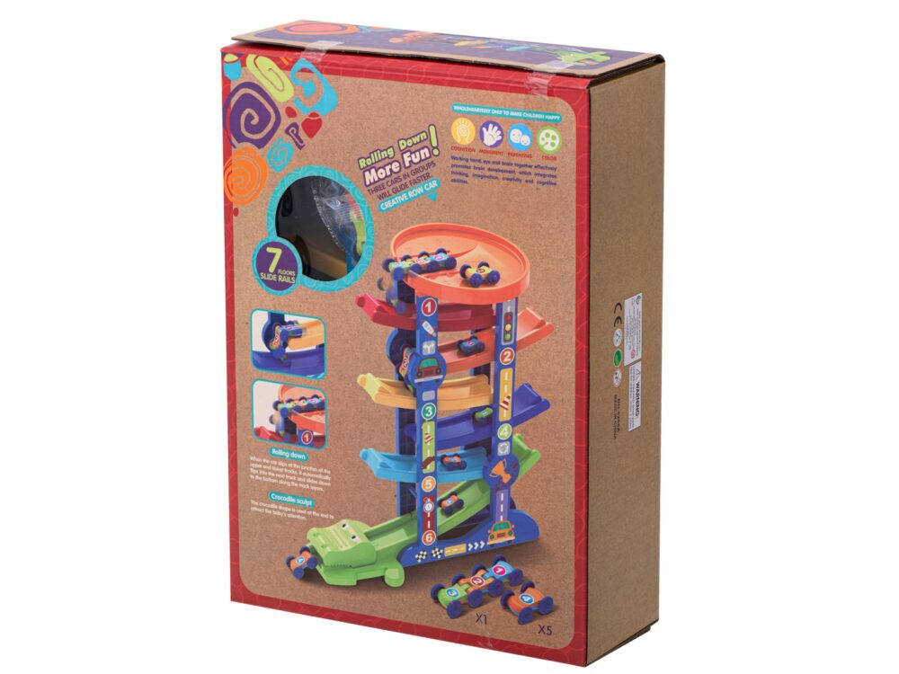pista pentru masinute pe 7 nivele multicolor 8