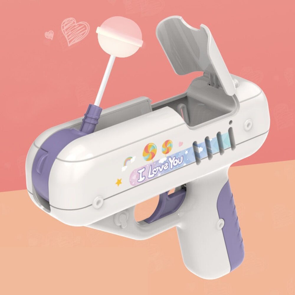 pistol de jucarie pentru acadele surpriza lollipop gonga 3