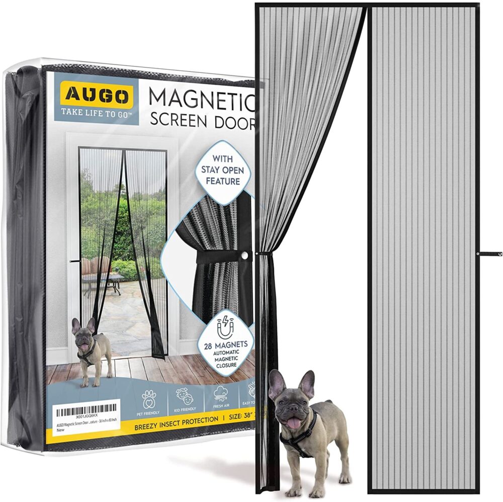 plasa usa cu inchidere magnetica pentru insecte dimensiuni 100x210cm 3