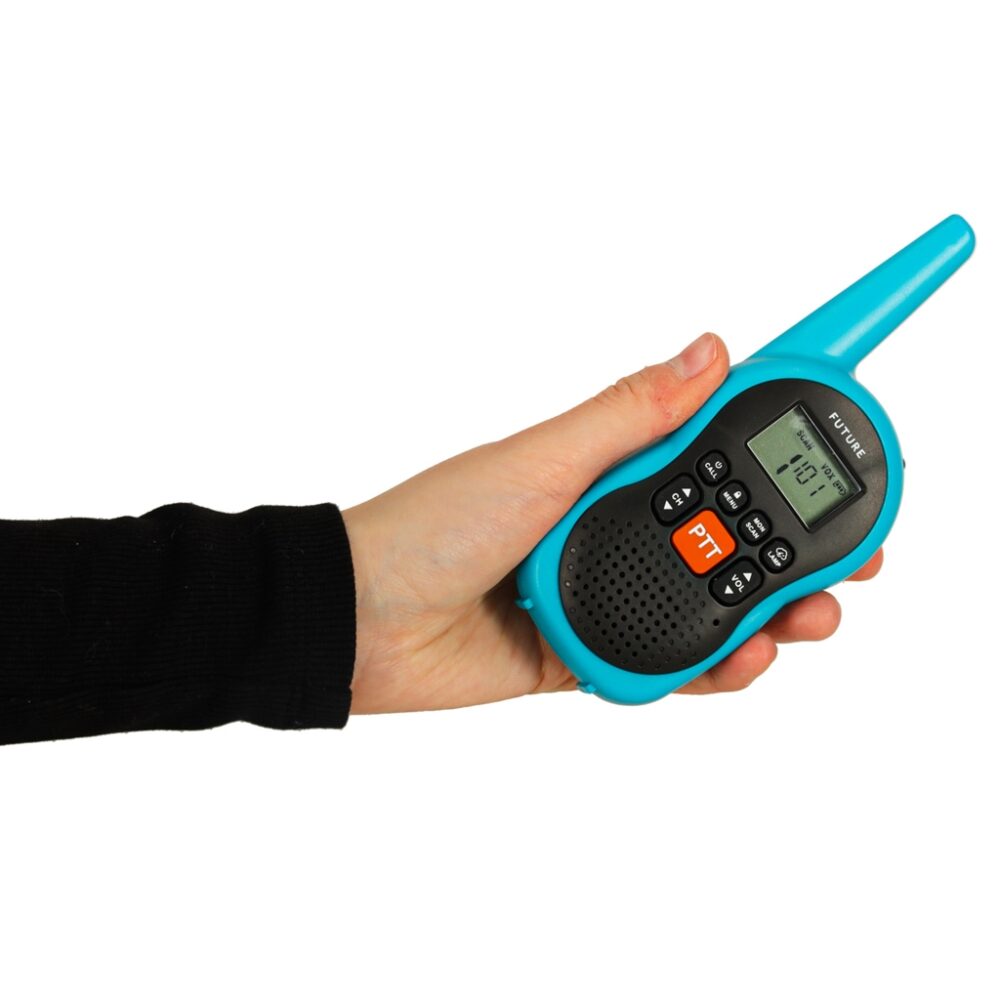 set 2 walkie talkie pentru copii raza de actiune 2 km gonga 1