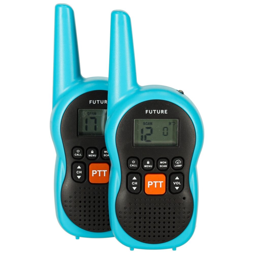 set 2 walkie talkie pentru copii raza de actiune 2 km gonga 3