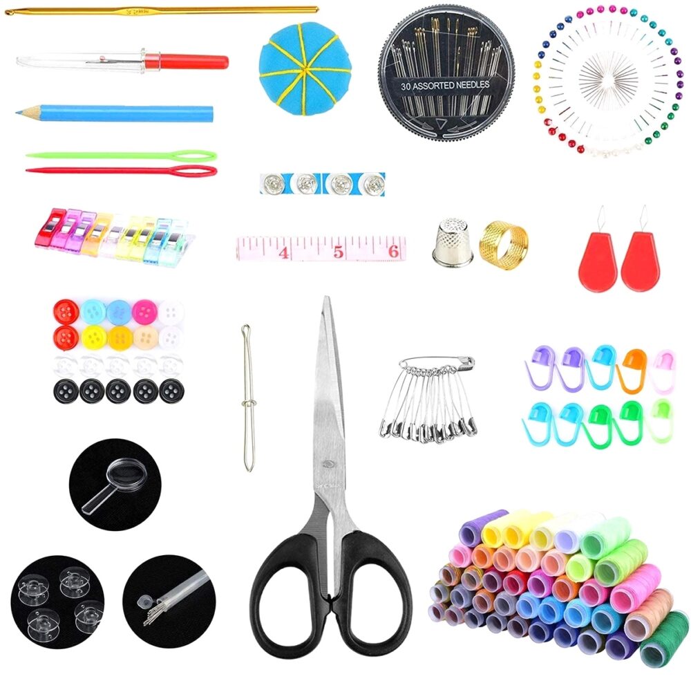 set 200 de elemente pentru cusut multicolor gonga 3