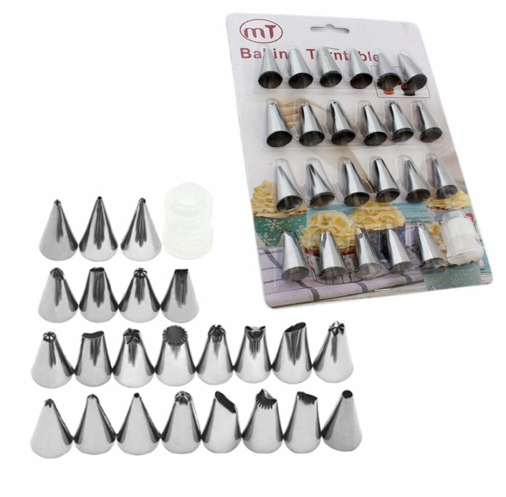 set 24 de forme pentru ornat prajituri gonga 1