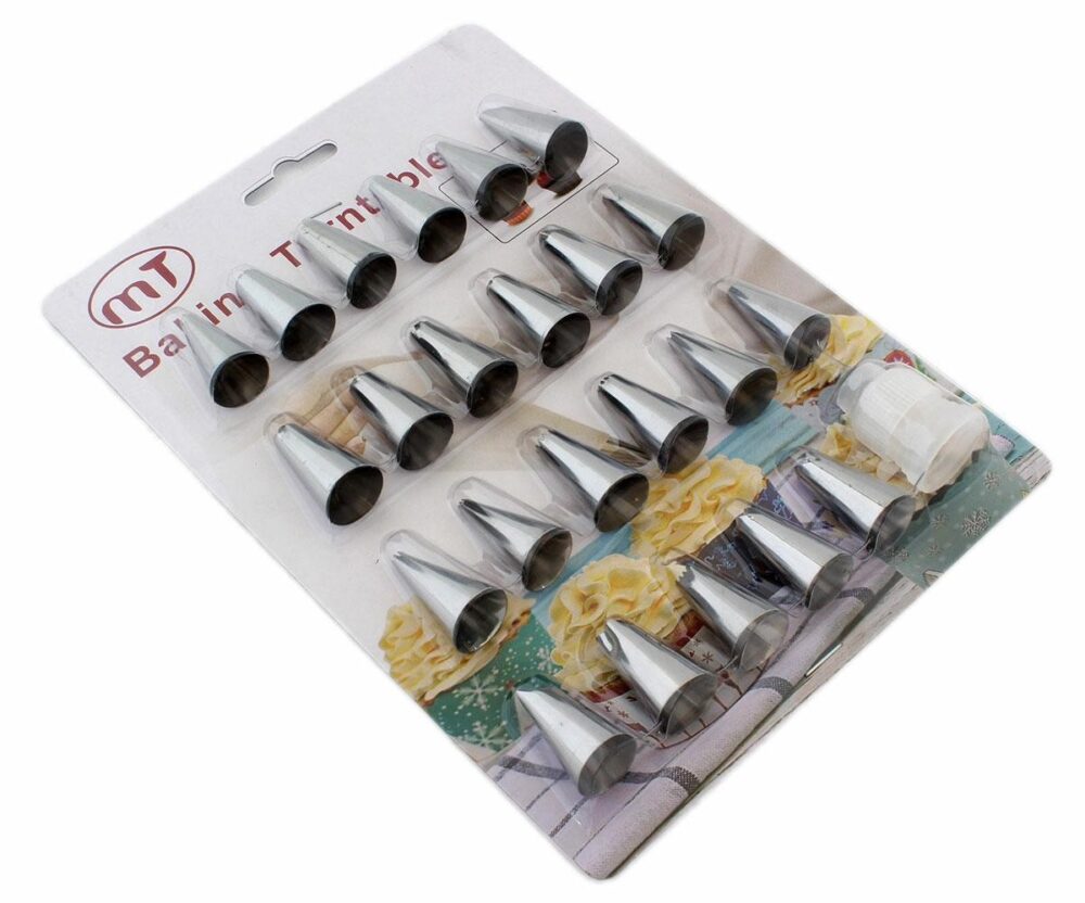 set 24 de forme pentru ornat prajituri gonga 2