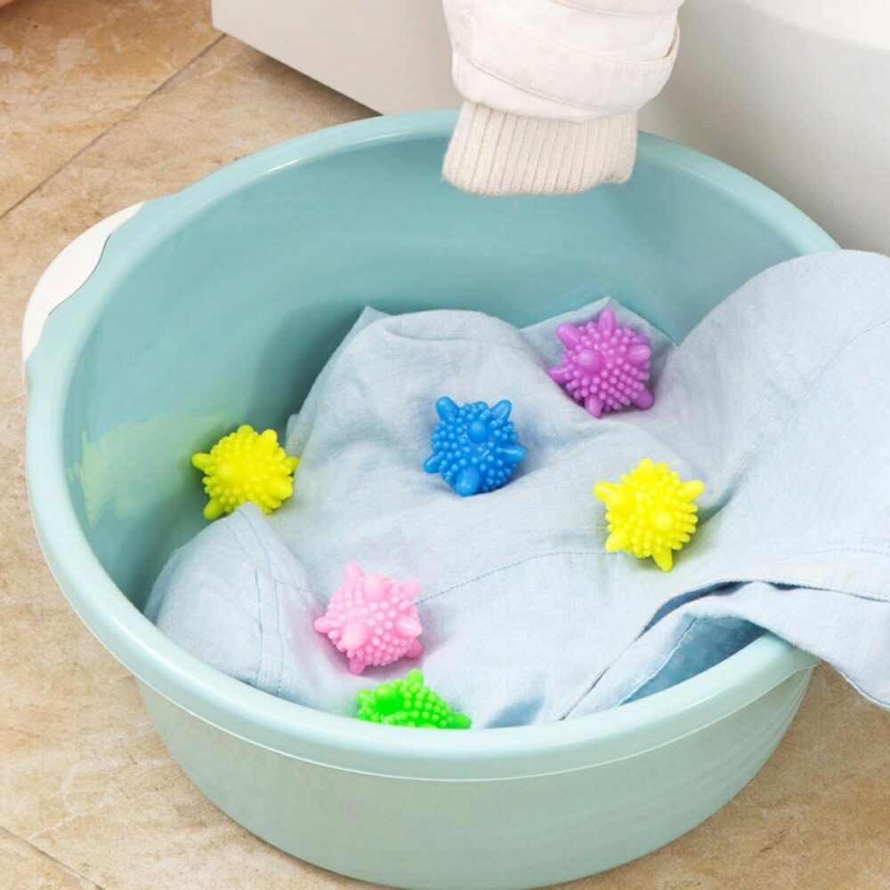 set 5 bile anti scamosare si inmuiere a rufelor pentru masina de spalat gonga 3