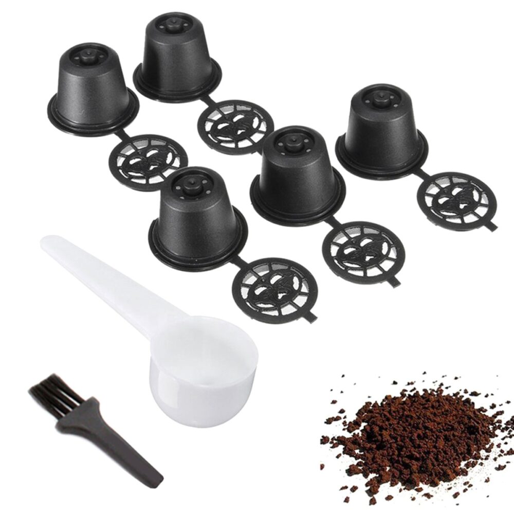 set 5 capsule reutilizabile pentru cafea gonga 1