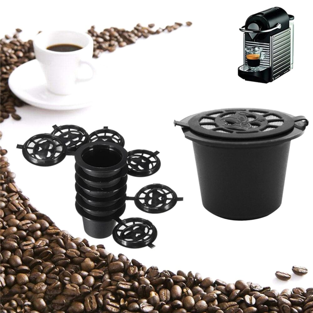 set 5 capsule reutilizabile pentru cafea gonga 5