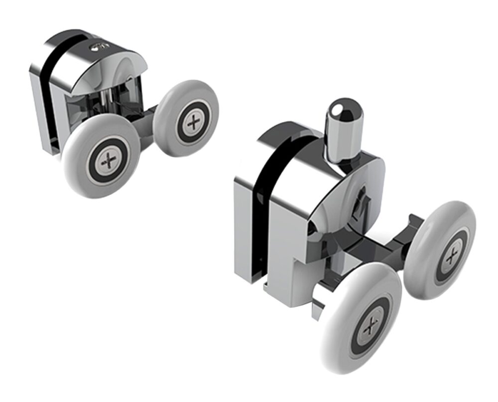 set 8 role cromate pentru cabine de dus gonga