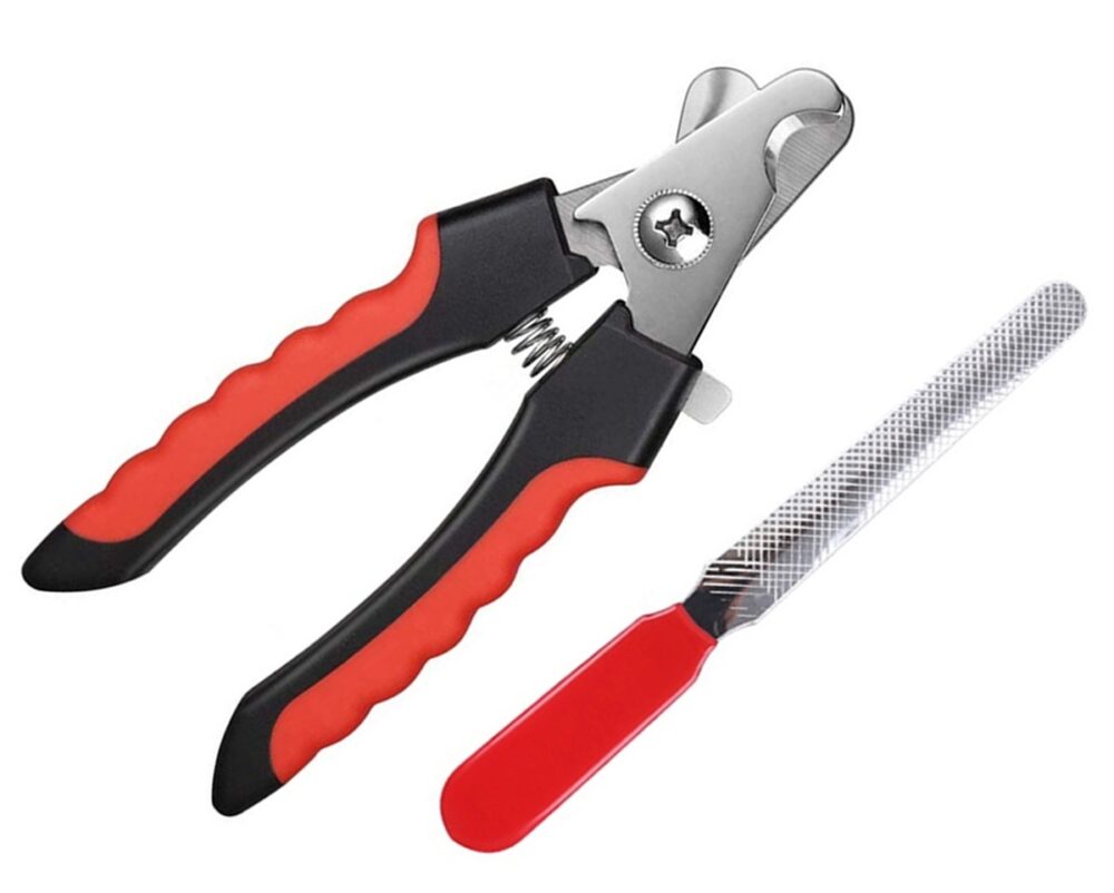 set cleste si pila unghii pentru caini si pisici gonga 1