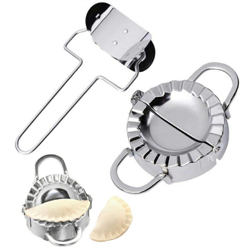 set forma si cutit pentru aluat ravioli inox gonga 1