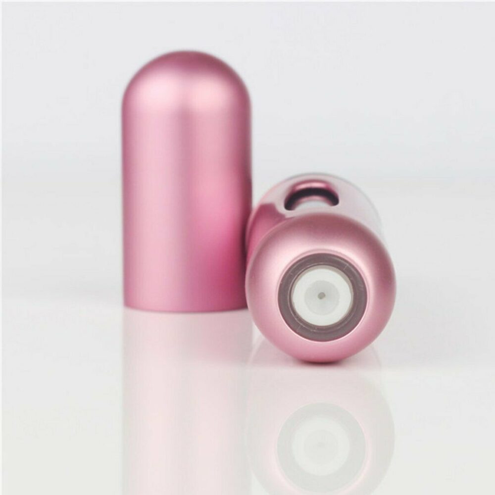 sticla pentru parfum reincarcabila 5 ml pentru calatorii argintiu gonga 7