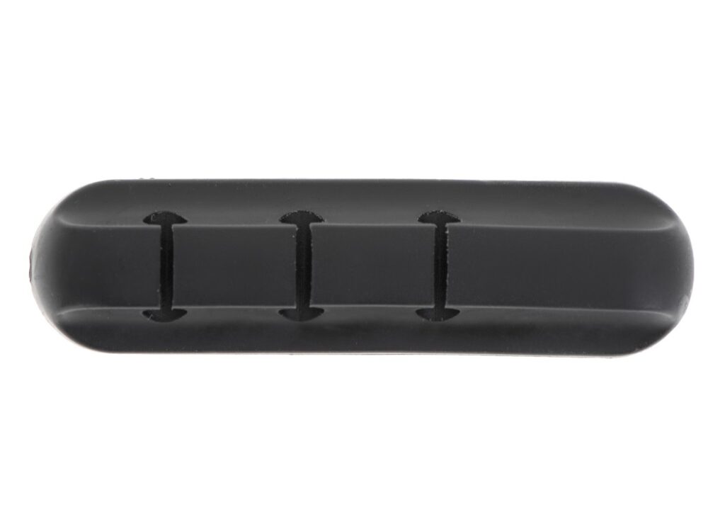 suport cabluri autoadeziv pentru birou din silicon 3 sloturi gonga 1