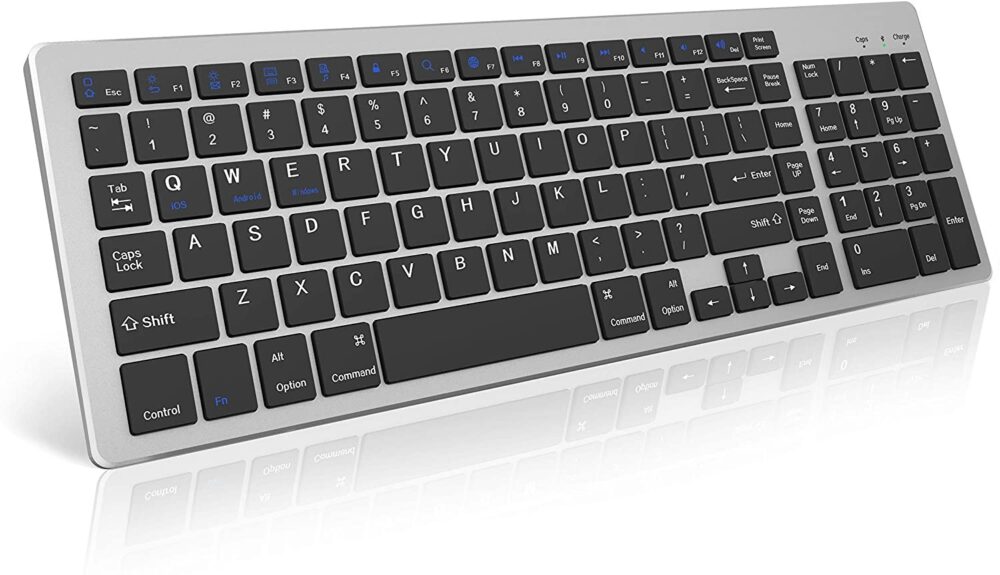 tastatura universala ultrasubtire bk348 negru argintiu 4