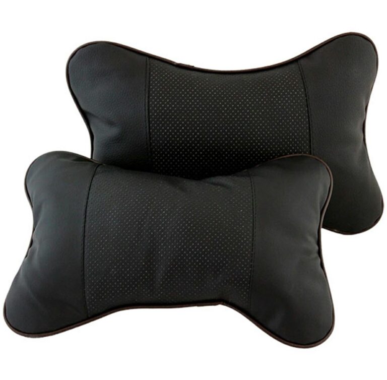 set 2 perne de relaxare pentru tetiera piele ecologica 25x16 cm gonga