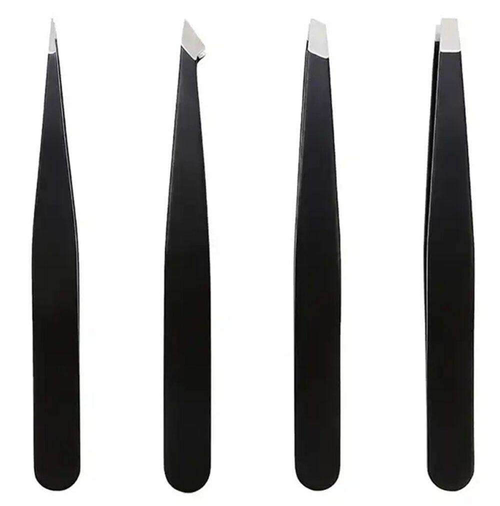 set 4 pensete otel inoxidabil diferite latimi tip 4 gonga