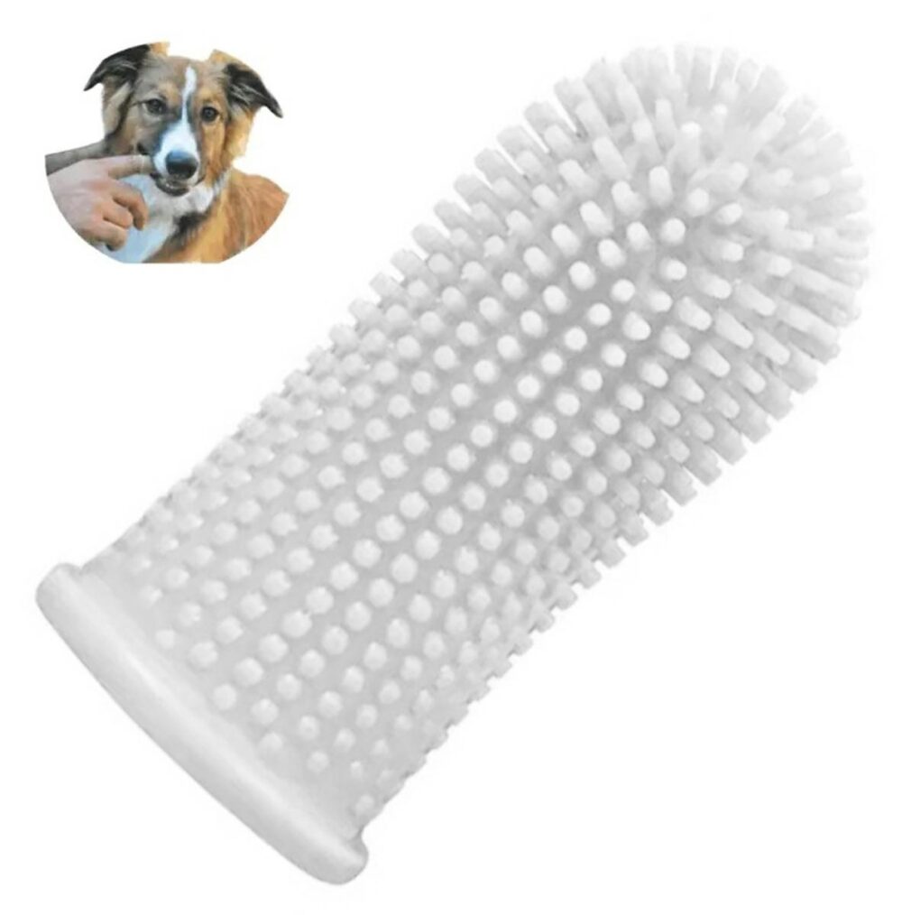 periua de dini din silicon super moale pentru animale de companie gonga 2