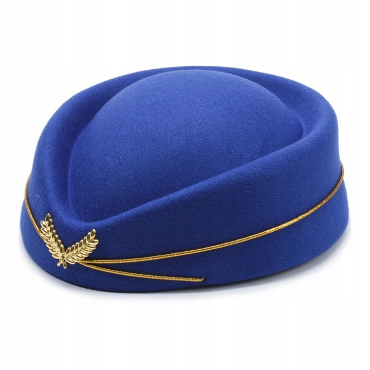palarie tip stewardesa accesoriu elegant pentru petreceri tematice gonga